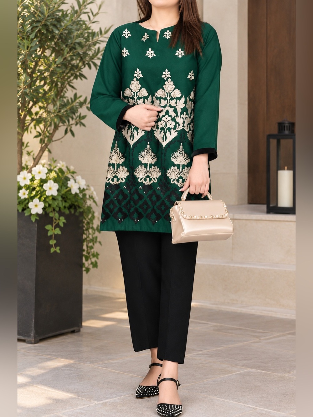 2pc Limelight Embroidered Shalwar Kameez